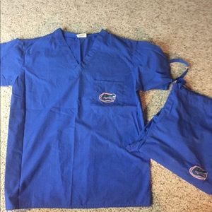Florida gator scrubs